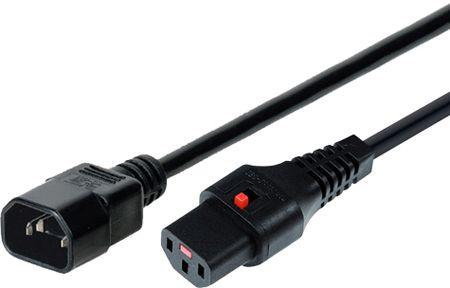 Produktbild MicroConnect Spannungsversorgungs-Verlängerungskabel (1 m, C13)