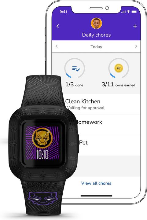 Immagine prodotto Garmin vivofit jr. 3 Black Panther Special Edition (14.11 mm)