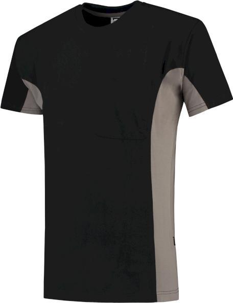 Tricorp 102002BlackRed4XL T-Shirt Bicolor Borstzak (4XL)