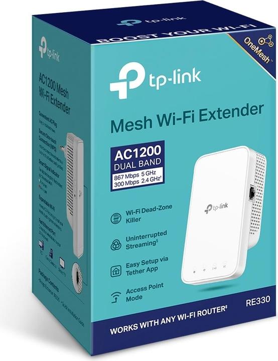 Image du produit TP-Link RE330 (867 Mbit/s, 300 Mbit/s)