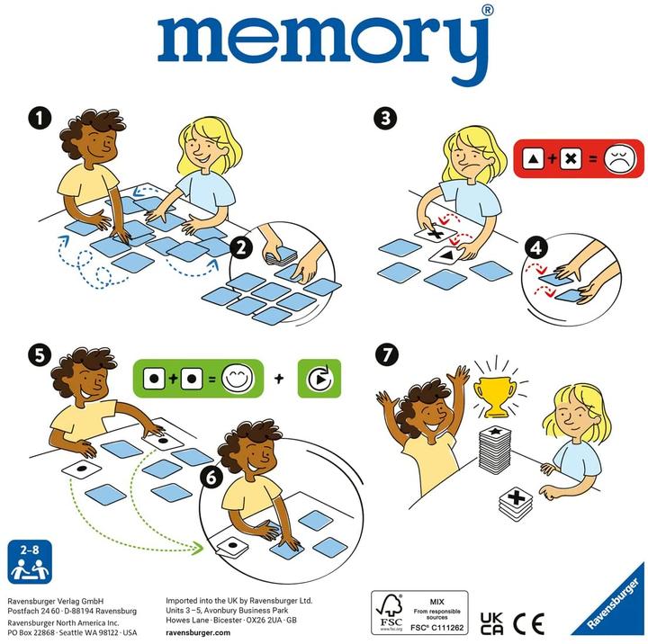 Image du produit Ravensburger Mémoire Disney Frozen (Néerlandais, Polonais, Portugais, Norvégien, Français, Italien, Espagnol, Danois)