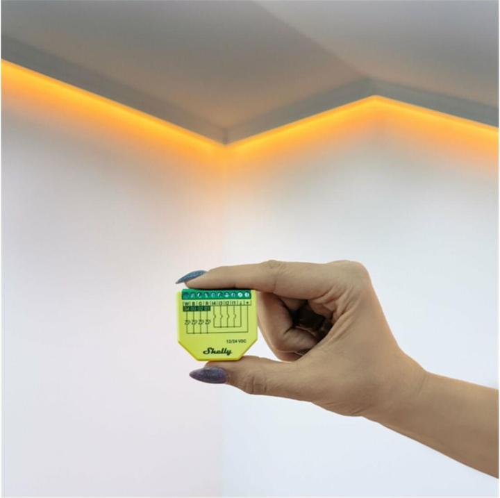 Actual product image Shelly Plus RGBW PM (Dimming actuator)