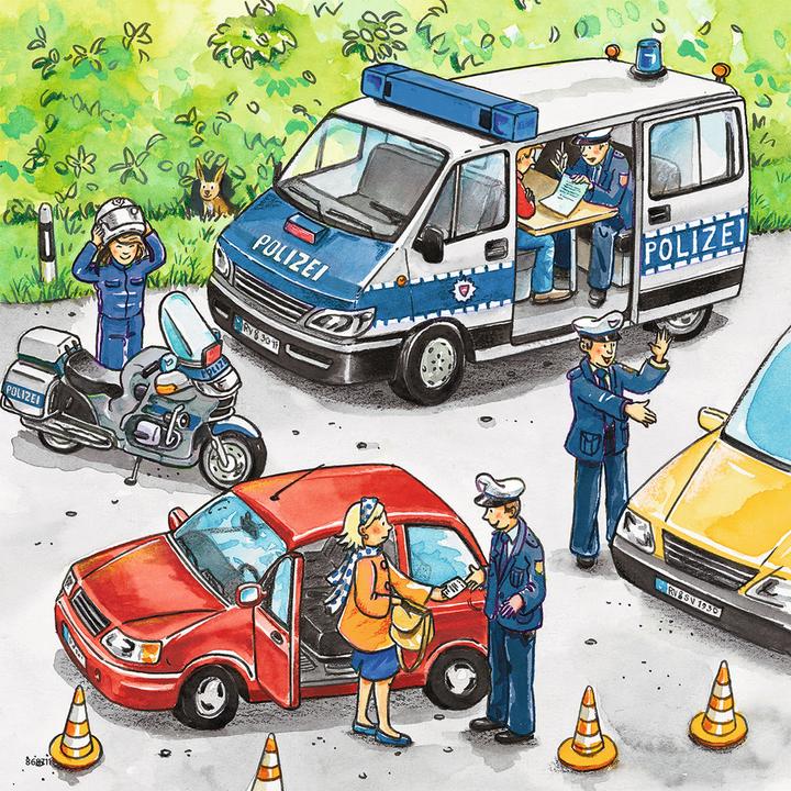 Produktbild Ravensburger Polizeieinsatz (49 Teile)