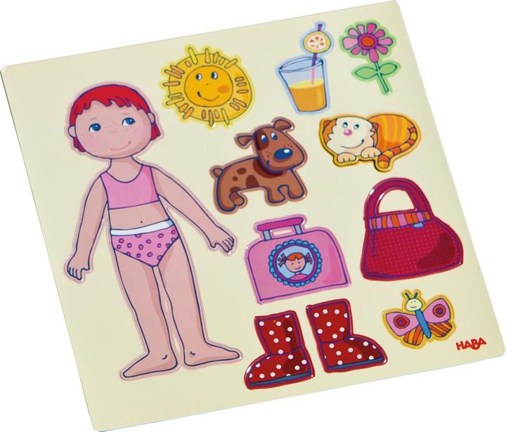 Produktbild Haba Magnetspiel-Box Anziehpuppe Lilli (Deutsch, Englisch, Französisch, Italienisch)