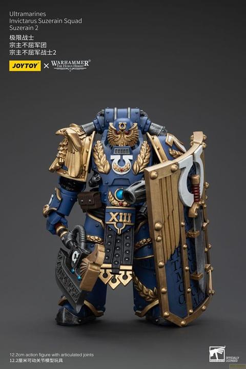 Produktbild Joy Toy Warhammer The Horus Heresy Actionfigur 1/18 Ultramarines Invictarus Suzerain Squad Suzerain 2 12 cm
