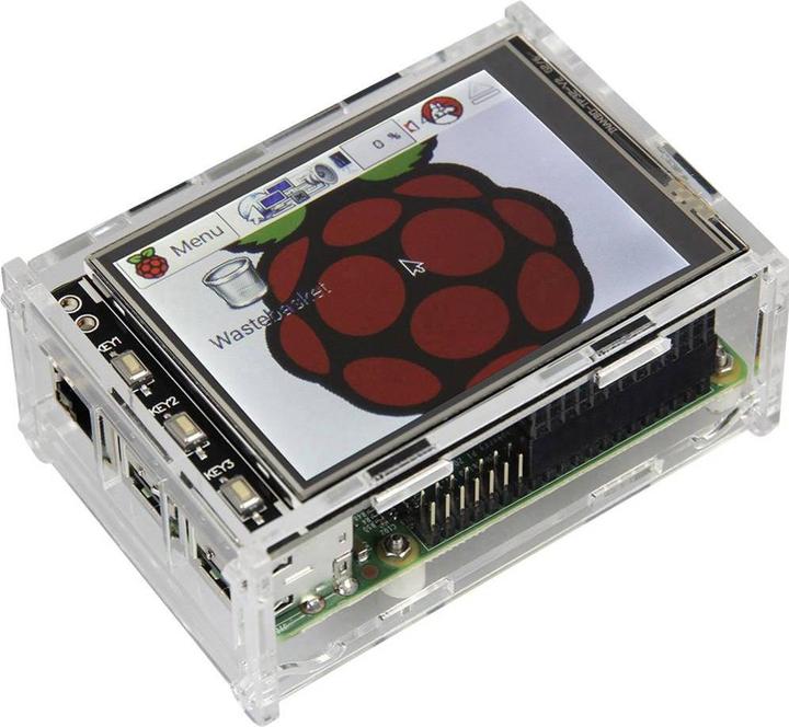 Actual product image Raspberry Pi Pi Display-Modul RB-Display Kit