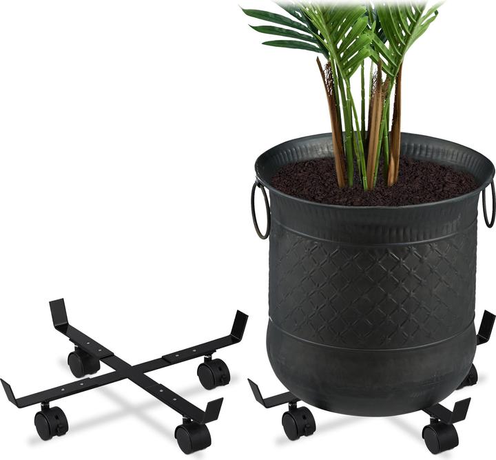 Produktbild Relaxdays Pflanzenroller