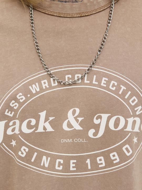 Actual product image Jack & Jones Jjedover Print Tee Ss Crew Neck (XXL)