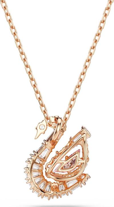 Immagine prodotto Swarovski Swan Halskette Verschiedene Schliffe Schwan Rosa