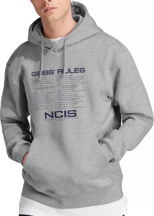 Immagine prodotto Ncis Gibbs Rules Felpa con Cappuccio Uomo (S)