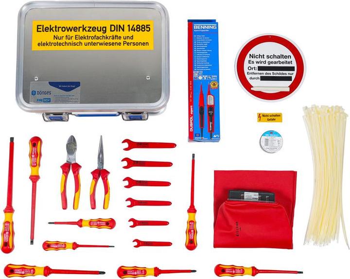 Produktbild Dönges Elektrowerkzeug DIN 14885, ohne Schaumeinlage, 400 x 300 x 150 mm (1 Teile)