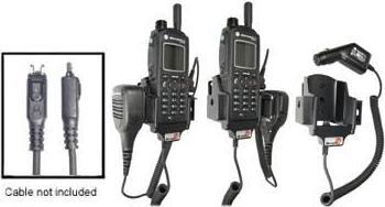 Produktbild Brodit Funkgeräte Halter, für MOTOROLA MTP 850 / MTP850 - Zur Befestigung des Original Motorola KFZ
