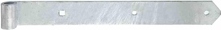 Actual product image GAH Shutter hinge width 45 mm length 700 x 45 mm thickness 5 mm steel hot-dip galvanised Ø 16 mm