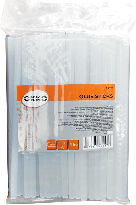 Okko GLUE STICKS COLORLESS 7.2X200MM.1KG