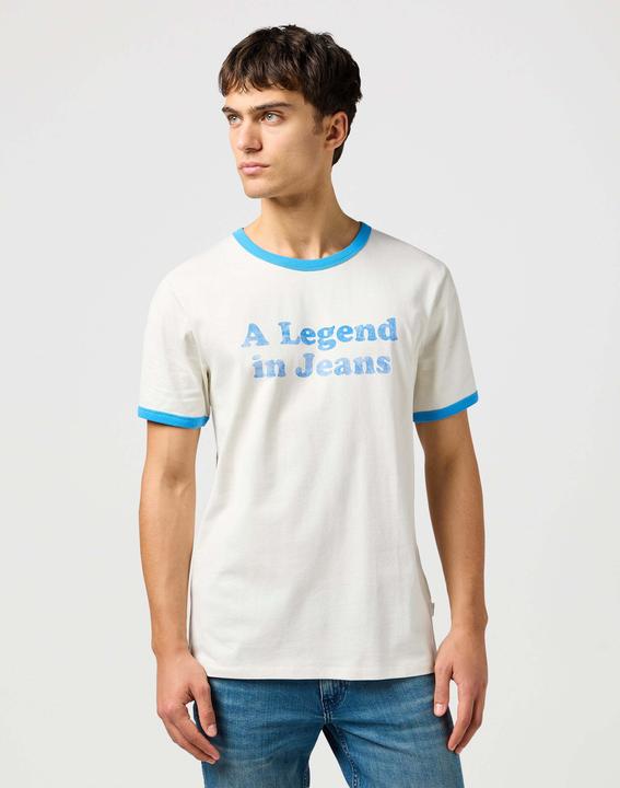 Wrangler T-Shirt Ringer Tee (L)