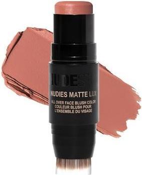 Produktbild Nudestix Nudies Matte Lux Cream Blush 3-in-1 All Over Face Colour For Cheeks Eyes and Lips with Blending Blus (Nude Buff)