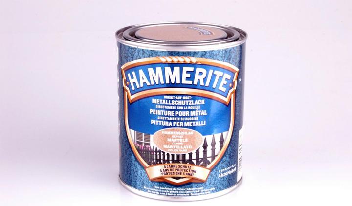 Immagine prodotto Hammerite Metall-Schutzlack Hammerschlag (750 ml, Rame)