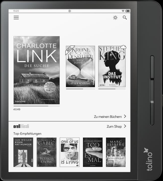 Image du produit tolino epos 2 (8", 8 Go, Noir)