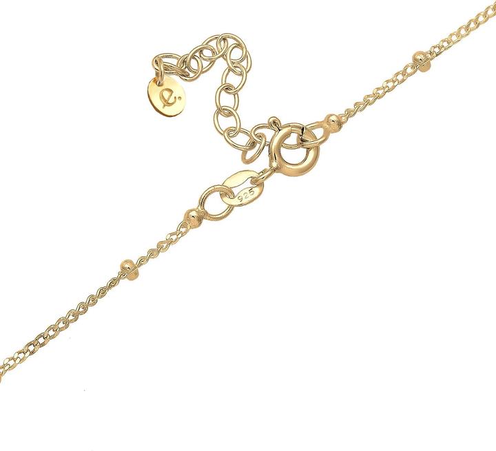 Immagine prodotto Elli Collana di pietre preziose, vintage (Quarzo, Argento 925 placcato oro, 40 cm)