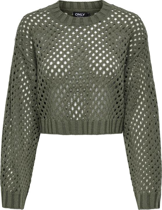 Produktbild Only Normal geschnitten Rundhals Tief angesetzte Schulter Pullover Gestricktes Oberteil (XS)