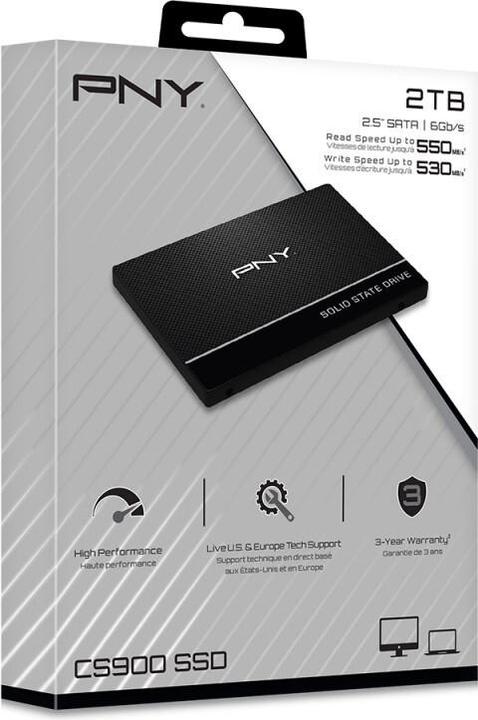 Produktbild PNY CS900 (2000 GB, 2.5")