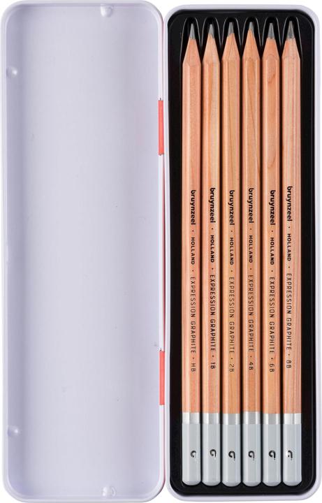 Produktbild Bruynzeel Expression Graphitstifte (3.60 mm, HB, 6 x)