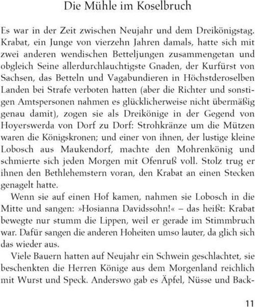 Actual product image Krabat (German, Otfried Preussler, Herbert Holzing, 2016)