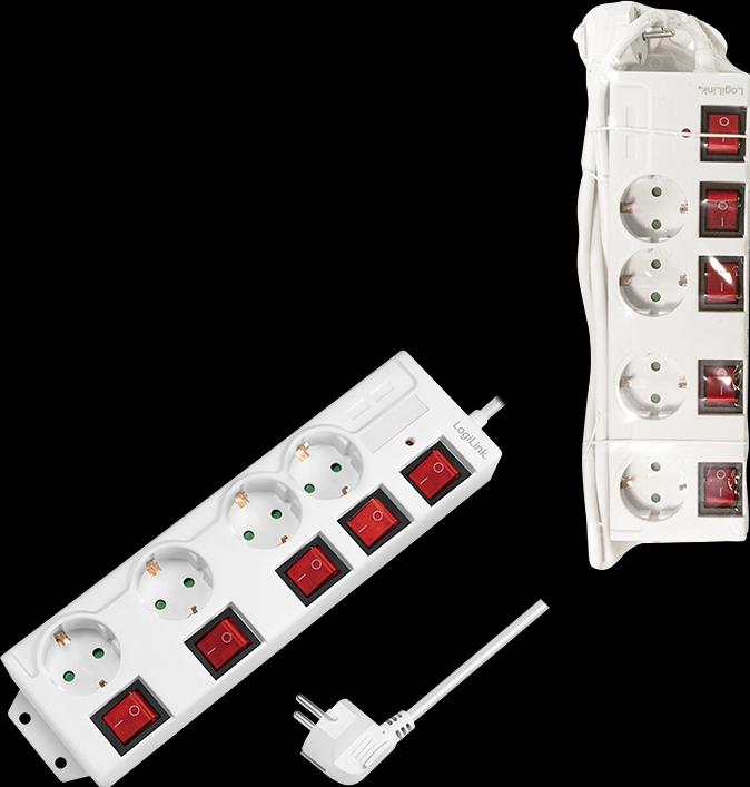 Image du produit LogiLink 4x CEE 7/3 max (4 x, CEE 7/3, 1.50 m)