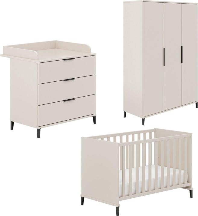 Produktbild Transland Ari Kinderzimmer-Set Schrank 3-türig, Kinderbett und Wickelkommode (Wickelkommode)