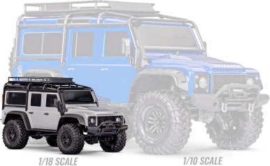 Produktbild Traxxas TRX-4M LR Defender Elektro Crawler 4WD 1:18 RTR Grün (RTR Ready-to-Run)