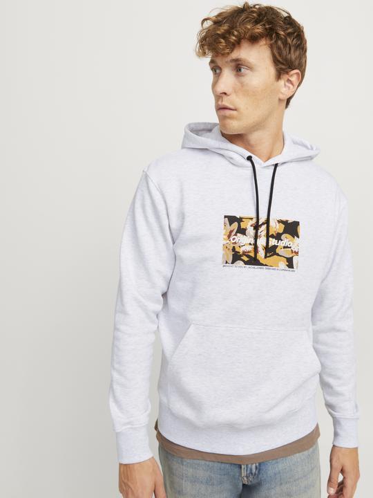Actual product image Jack & Jones Jorvesterbro Newton Boxfront Sweat Bf Ln (S)