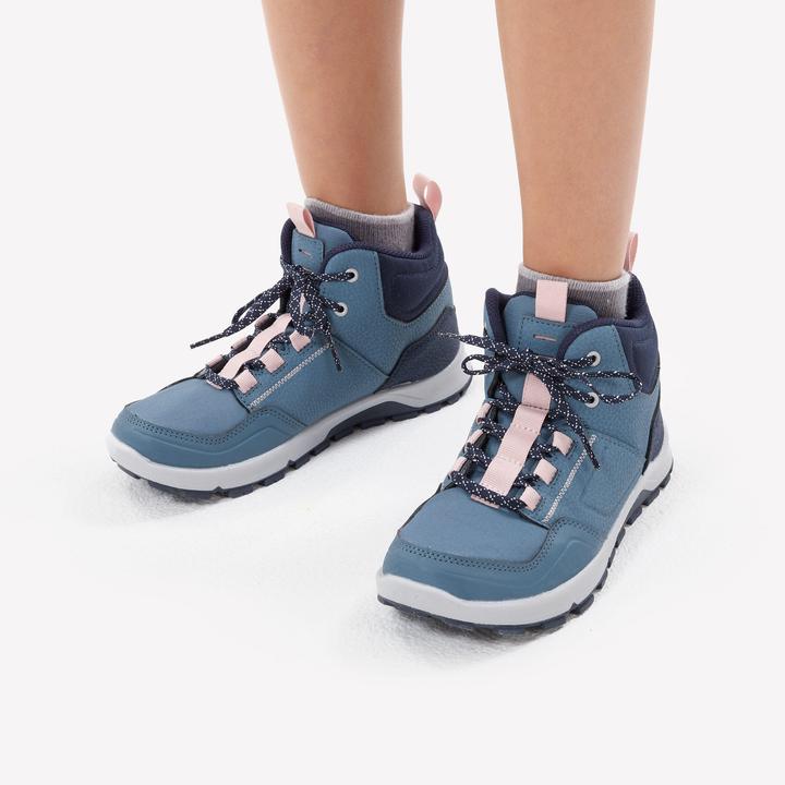 Produktbild Quechua Wanderschuhe Kinder Grösse 35–38 halbhoch - NH500 blau (36)