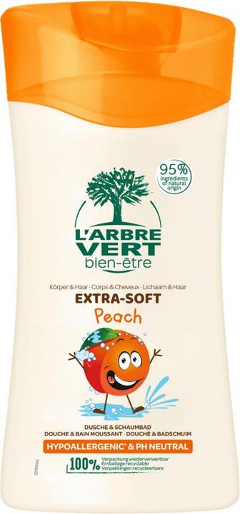 Immagine prodotto L'arbre vert Eco Shampoo & Doccia Peach (250 ml)