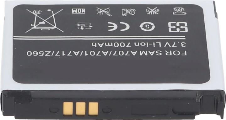 Actual product image AccuCell Akku Samsung SGH-U700, AB553443CECSTD