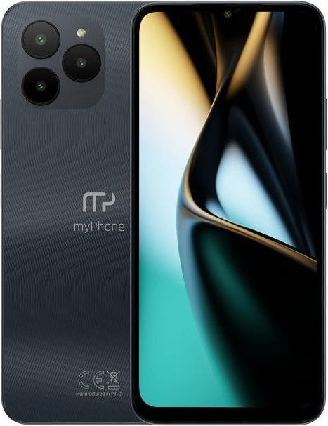 Myphone N23 Lite LTE 3/32GB czarny (32 GB, Dark grey, 6.51", Dual SIM, 13 Mpx, 4G)