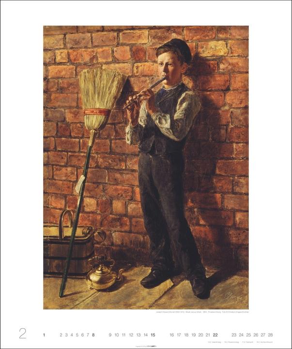 Actual product image Allegro - Musik in der Kunst Kalender 2026 (46 x 55 cm, German)