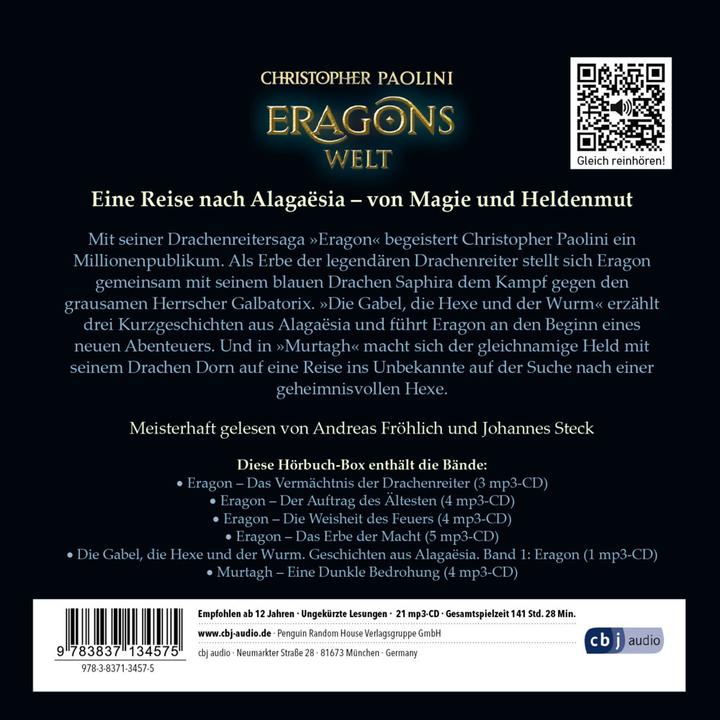 Productafbeelding De wereld van Eragon - De erfenis van de drakenrijders - De zoektocht van de ouderen - De wijsheid (Christopher Paolini, Duits)