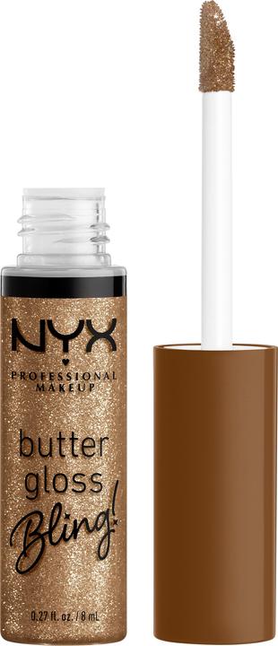 Actual product image NYX Professional Make-Up Butter Gloss Bling (04 Pay Me In Gold)