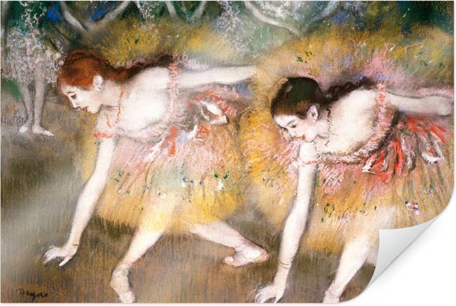 Produktbild Trenddeko Degas - Sich verbeugende Ballerinen (140 x 90 cm)