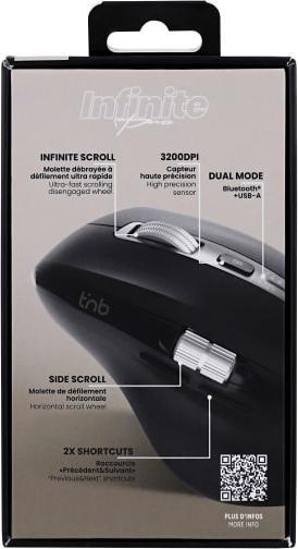 Image du produit T'nB TNB Souris Infinite Pro double mode (Sans fil)