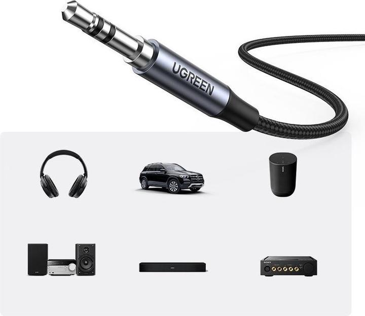 Image du produit Ugreen USB C — 3.5mm (1 m, Jack 3,5 mm (AUX))