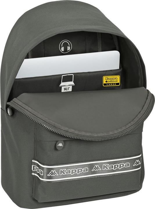 Immagine prodotto Kappa Zaino scuola 31 x 41 x 16 cm Grigio
