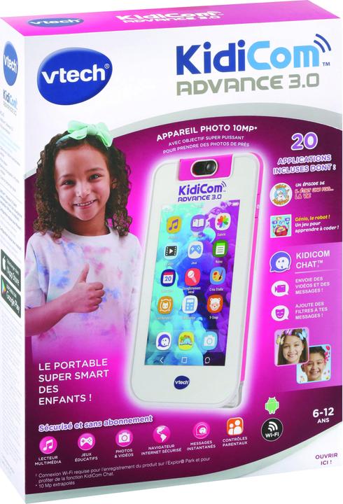 Image du produit VTech KidiCom Advance 3.0 blanc /rose (Français)