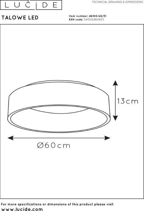 Immagine prodotto Lucide Talowe (2520 lm)