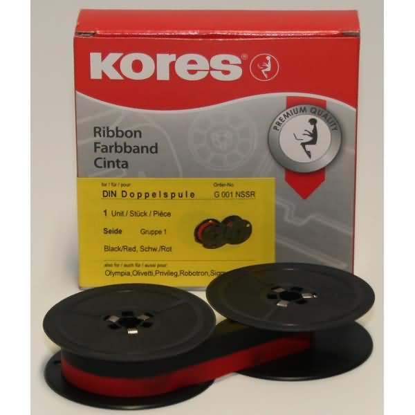 Produktbild Kores G001NSSR (1.30 cm, Schwarz, Rot)