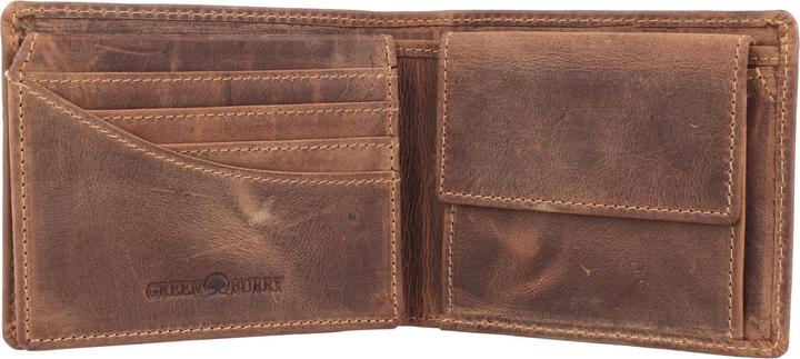 Actual product image Greenburry Vintage Geldbörse RFID Schutz Leder 12 cm