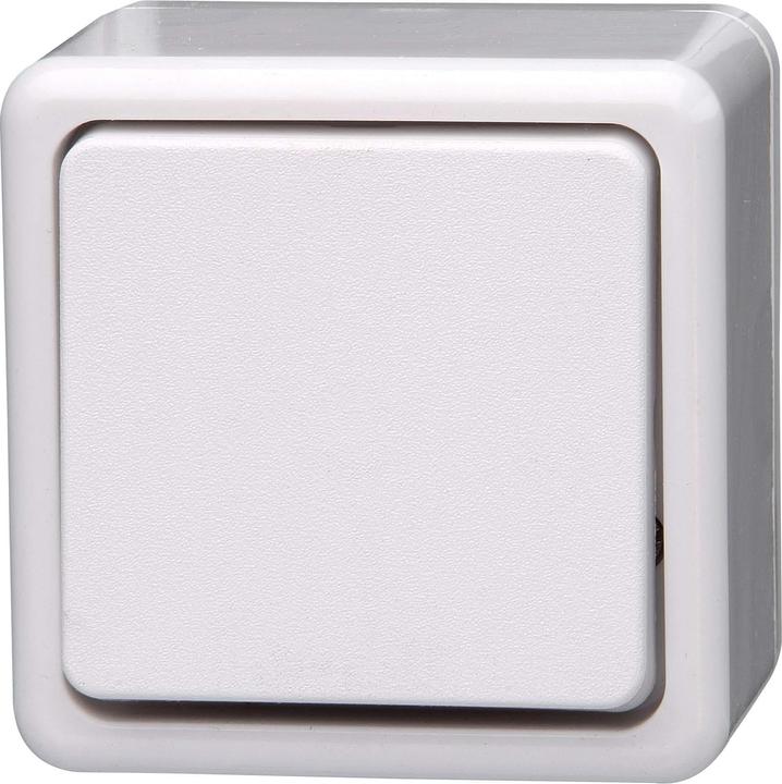 Actual product image Kopp AP change 513602005 arctic-white with base plate