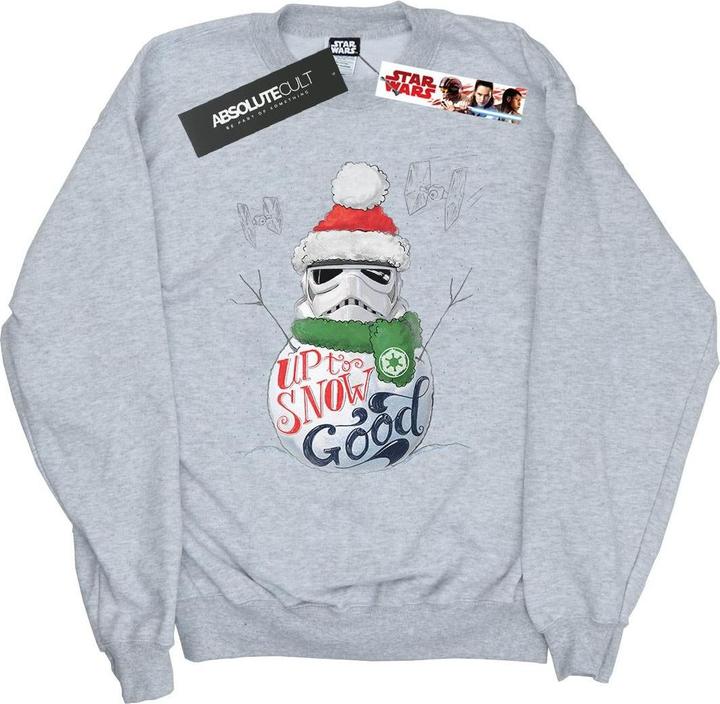 Star Wars Stormtrooper Up To Snow Good Sweatshirt Jungen