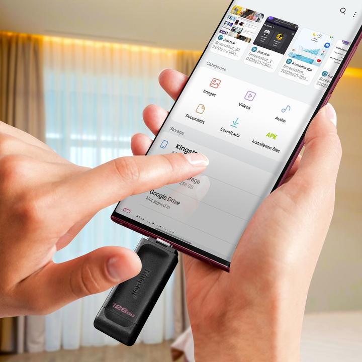 Produktbild Kingston DataTraveler 70 (128 GB, USB-C)
