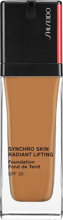 Actual product image Shiseido Synchro Skin Radiant Lifting Foundation SPF 30 ml - (420 Bronze)